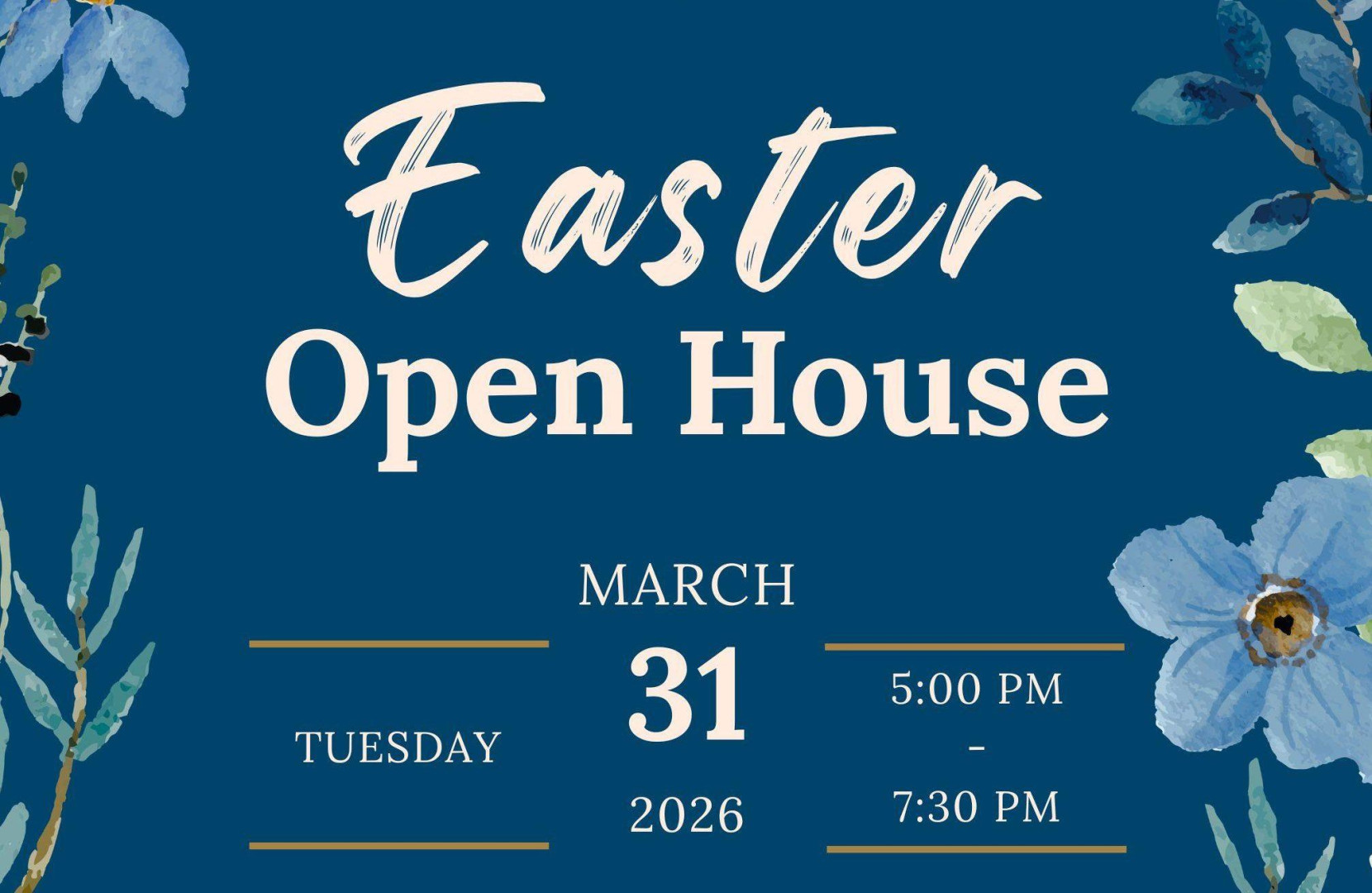 The Easter Open House